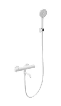 Термостатический смеситель Wonzon & Woghand WW-B3029-A1-MW для ванны с душем, матовый белый