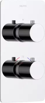 Термостатический смеситель встраиваемый AQUATEK Европа AQ1391CR для душа, С ВНУТРЕННЕЙ ЧАСТЬЮ, хром
