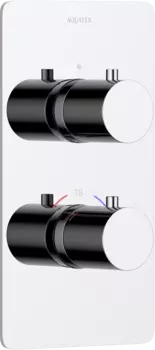 Термостатический смеситель встраиваемый AQUATEK Европа AQ1392CR для ванны с душем, С ВНУТРЕННЕЙ ЧАСТЬЮ, хром