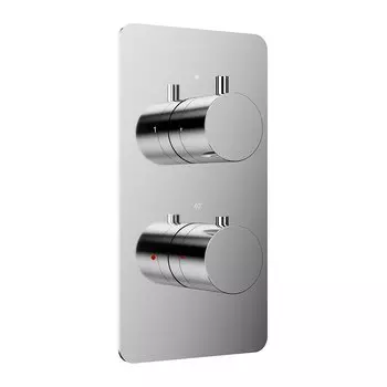 Термостатический смеситель встраиваемый Aqueduto Aceno ACE0200 С ВНУТРЕННЕЙ ЧАСТЬЮ, хром