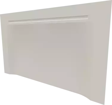 Торцевая панель для ванны Radomir Монти 95х62 L белый