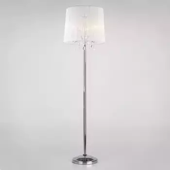 Торшер Eurosvet 2045/3F хром/белый