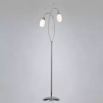 Торшер Eurosvet Ginevra 22080/2F хром