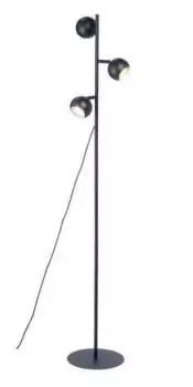 Торшер Vitaluce Шани black V3016-1/3P