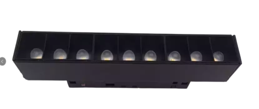 Трековый магнитный светильник Elvan PJ-2003-9W-WW-BK