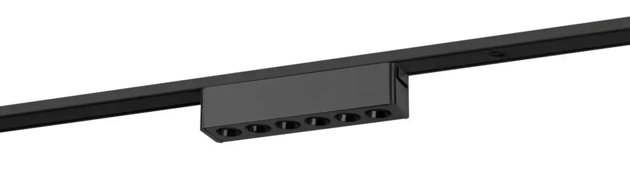 Трековый магнитный светильник Эра TRM-S5-2-6W4K-BK Б0059049