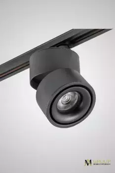 Трековый однофазный светильник AM Group AM160T BK