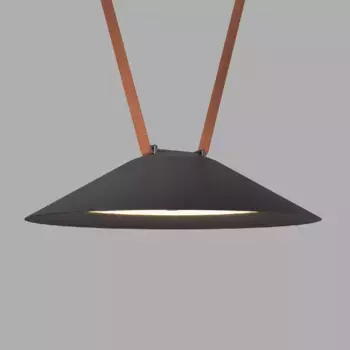 Трековый однофазный светильник Denkirs Belty Flow DK5565-BK