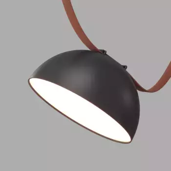 Трековый однофазный светильник Denkirs Belty flow DK5660-BK