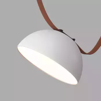 Трековый однофазный светильник Denkirs Belty flow DK5660-WH+BK