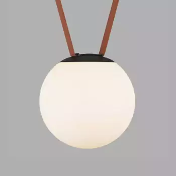 Трековый однофазный светильник Denkirs Belty Orb DK5553-BK