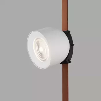 Трековый однофазный светильник Denkirs Belty spot DK5640-WH+BK