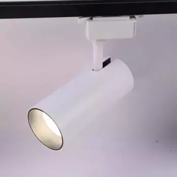 Трековый однофазный светильник ЭРА TR5-30 COB WH Б0049054