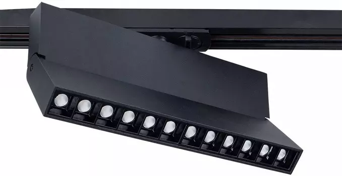 Трековый светодиодный светильник Arte Lamp Flash A4572PL-1BK