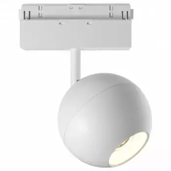 Трековый светодиодный светильник для магнитного шинопровода Maytoni Technical Ball TR028-2-15W3K-W