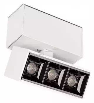 Трековый светодиодный светильник для магнитного шинопровода Arlight Mag-Laser-Fold-45-S84-3W Warm3000 027627