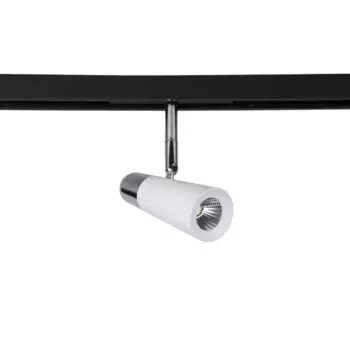 Трековый светодиодный светильник для магнитного шинопровода Crystal Lux Space CLT 0.33 006 12W WH-CH 4000K