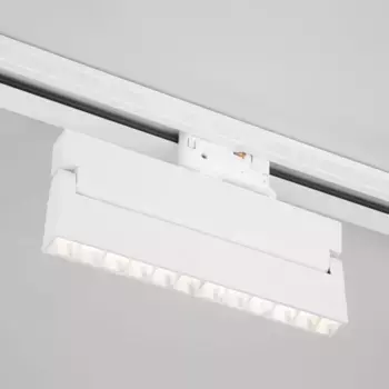 Трековый светодиодный светильник Elektrostandard Garda 85025/01 белый a057458