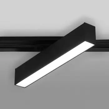 Трековый светодиодный светильник Elektrostandard X-Line черный матовый 10W 4200K LTB53 a052442