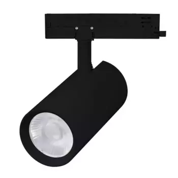 Трековый трехфазный светильник Arlight LGD-GERA-4TR-R90-30W Warm3000 (BK, 55 deg, 230V) 055185