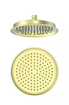 Тропическая лейка для душа WONZON & WOGHAND, Брашированное золото (WW-88DP05-BG)