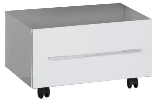 Тумба Aquanet Нота 58 подкатная белая