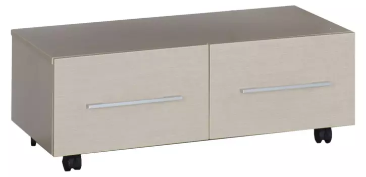 Тумба Aquanet Нота 90 подкатная светлый дуб