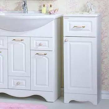 Тумба Бриклаер Анна 32 R белая