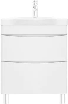 Тумба под раковину AM.PM Like 65 напольная, белый глянец