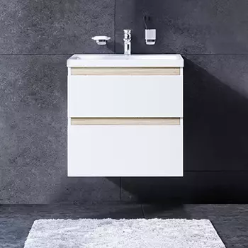 Тумба под раковину AM.PM X-Joy 65, подвесная, белый глянец