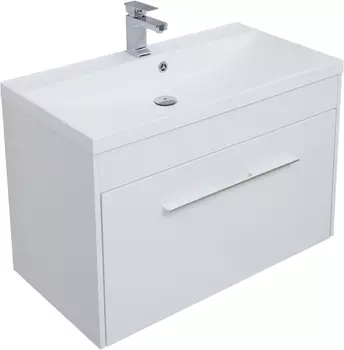 Тумба под раковину Aquanet Августа 90 белая
