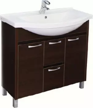 Тумба для комплекта Aquanet Донна 90 венге