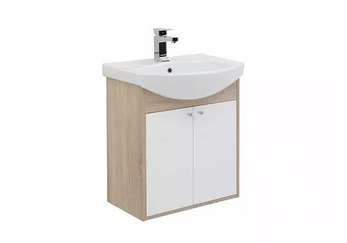 Тумба для комплекта Aquanet Грейс 60 2 фасада, дуб сонома