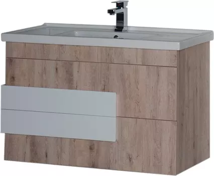 Тумба под раковину Aquanet Мадейра 100 дуб кантри