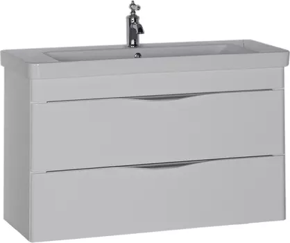 Тумба для комплекта Aquanet Орлеан 105 белая