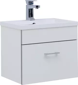 Тумба для комплекта Aquanet Верона 50 подвесная, белая