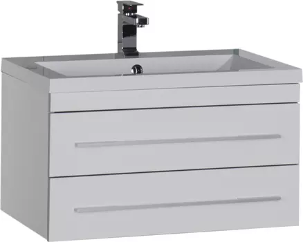 Мебель для ванной Aquanet Верона 75 подвесная белая