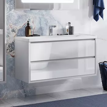 Тумба под раковину Aquaton Римини 100 белый