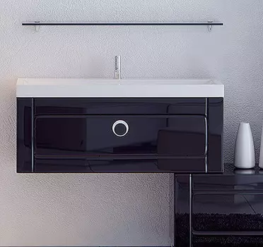 Тумба для комплекта Aqwella 5 stars Инфинити 80 черная