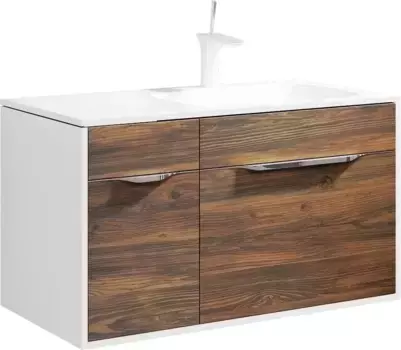 Тумба для комплекта Aqwella 5 stars Malaga 90 R крафт темный