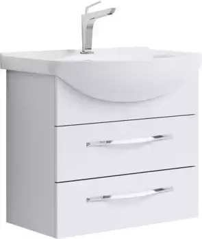 Тумба под раковину без столешницы Aqwella Allegro 65 с 2 ящиками