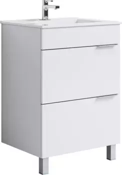 Тумба для комплекта Aqwella Brig 60 напольная, белая