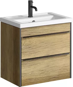 Тумба под раковину без столешницы Aqwella Fargo 60 дуб балтийский