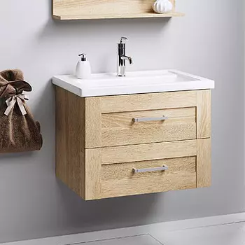 Тумба под раковину без столешницы Aqwella Foster 80 подвесная