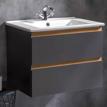 Тумба под раковину Armadi Art Capolda 65 антрацит