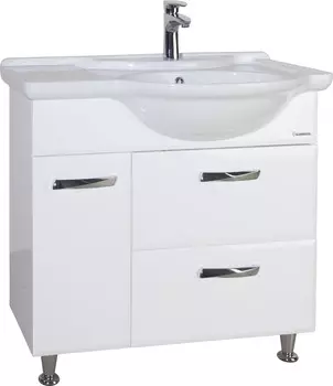 Тумба для комплекта Bellezza Балтика 90 R белая