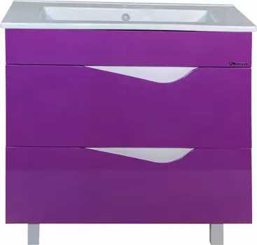 Тумба для комплекта Bellezza Эйфория 85 фиолетовая