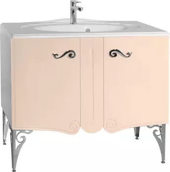 Тумба для комплекта Bellezza Эстель 90 бежевая