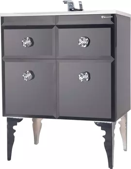 Тумба для комплекта Bellezza Луссо 65 черная