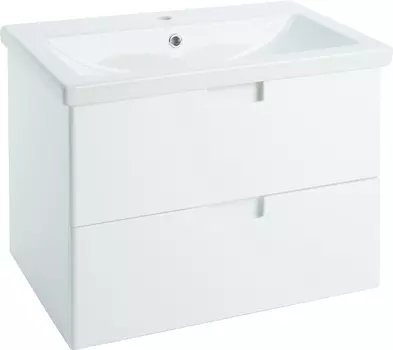 Тумба для комплекта Bellezza Пегас 60 подвесная, белая